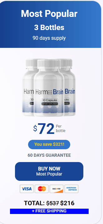 harmo brain 3 bottles price