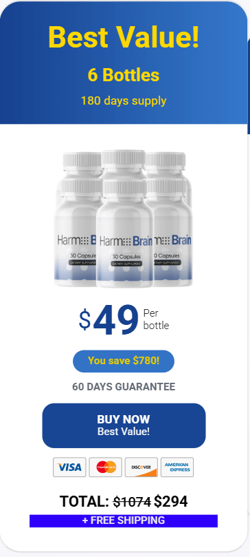 harmo brain 6 bottles price